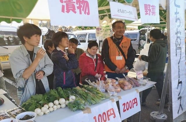 とちお農業まつりに参加